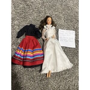 1982 TRACY Bride Doll BARBIE Friend Steffie Face Superstar Era + Peruvian Dress